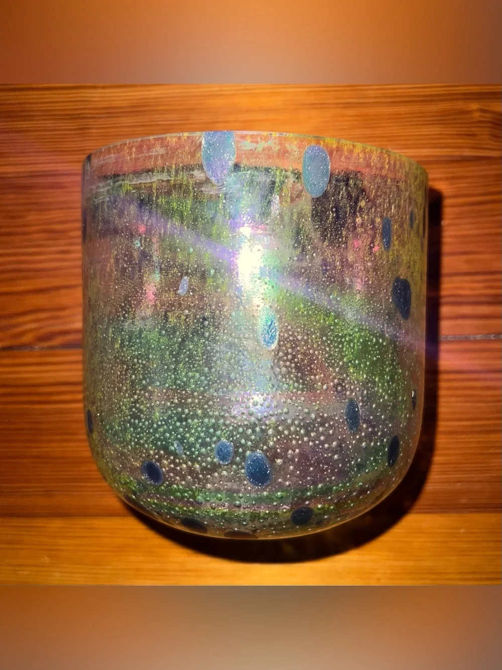 TERRAIN Iridescent Tea Light Holder